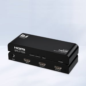 인네트워크 HDMI 1:2 영상 분배기 4K 30Hz 유전원 IN-HD12A