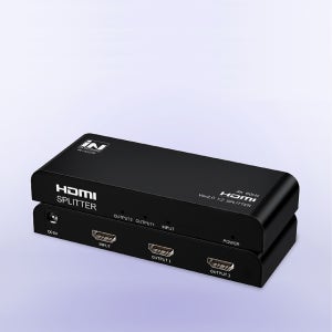 인네트워크 HDMI 1:2 영상 분배기 4K 60Hz 유전원 IN-HD22B