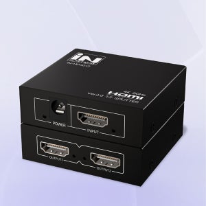 인네트워크 HDMI 2.0 1:2 미니 영상 분배기 4K 60Hz 유전원 IN-HD4612