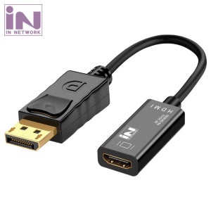 인네트워크 DP to HDMI 영상 변환 컨버터 4K 30Hz IN-DH430