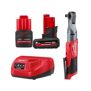 밀워키 M12 FIR12-5252 충전 임팩 라쳇 12V 배터리 2개 풀세트