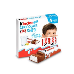 페레로 킨더 초콜릿 4개입 50g 킨더초코 수입초코릿 편의점초콜릿