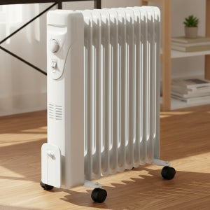 사무실 동파방지 전기 오일 라디에이터 11핀 가정용 화장실 욕실 업소용 캠핑