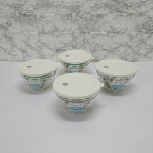 글라스락 햇밥용기 310mlX8조 냉동밥 이유식 스팀홀 캡 쿠킹볼 전자렌지 용기