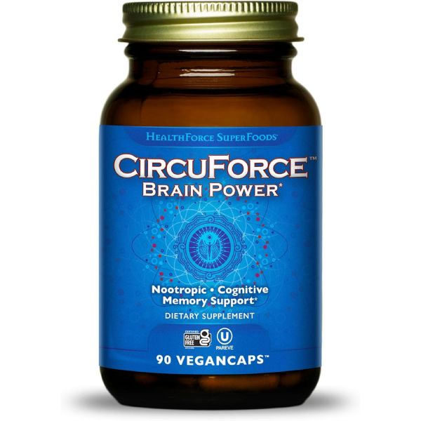 은행잎 성 징코빌로바 이명 헬스포스 슈퍼푸드 서큐포스 <b>브레인 파워</b> 비건 캡 90개