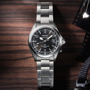 신형 세이코 오토매틱시계 알피니스트 SPB505J1 딥블랙