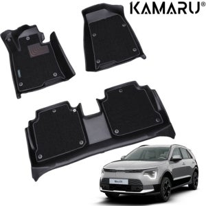 디올뉴 니로 EV 매트 카마루 6D 듀라 코어 입체매트 1+2열