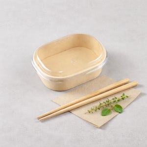 종이 도시락 DRP 206 답례품 미니 디저트 종이 용기 트레이 케이스 R150 뱀부 크라프트, 25개