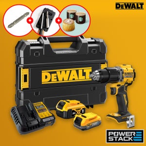 디월트 20V 브러쉬리스 햄머드릴 세트 DCD799P1T034 파워스텍 배터리포함