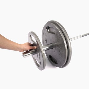 아이언 더딘 중량 주물원판 바벨 20kg