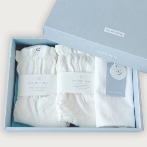 타이니리틀띵스 순면 조리원 양말 2켤레 + 엄마 목수건 GIFT 세트