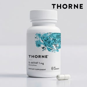 쏜리서치 5-MTHF (엽산) 1mg, 60 캡슐 (활성형엽산, 1000mcg)