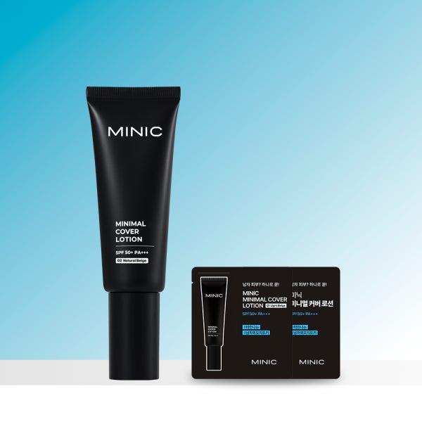 미닉 미니멀 모공 잡티 커버로션 40ml SPF50+ PA+++, 1개
