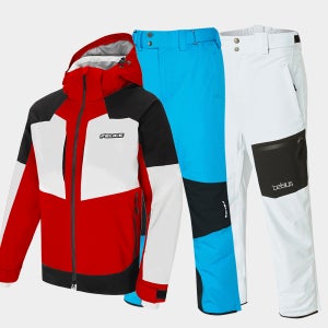 펠리체 스키복 팬츠 바지 상 하의 세트 22종 모음전 빅사이즈 일체형 멜빵 차콜 S