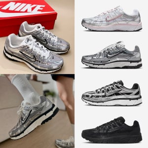 (국내매장판) 나이키 P-6000 남녀공용 러닝화/ 핑크 메탈릭실버 블랙