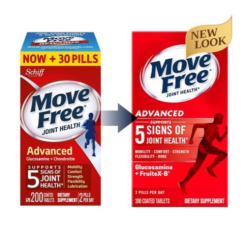 <b>쉬프</b> 무브프리 코스트코 어드밴스 무부프리 무브푸리 아이허브 콘드로이친 <b>글루코사민</b> 200정
