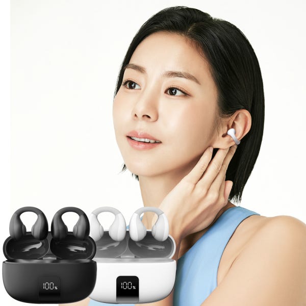 블라우풍트 블루투스 무선 오픈형 귀걸이 귀찌형 이어폰 귀걸이형 이어클립 러닝 귀찌이어폰