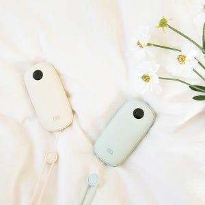 오아 캔디 핸디 난로 미니 휴대용 USB 충전식 양면발열 핫팩 손난로 대용량 보조배터리