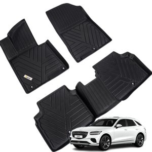 카메론 TPE카매트 국산 차량용 자동차 발매트 GV70 전기차, 운전석+조수석+뒷자석