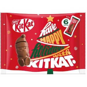 킷캣 홀리데이 크리스마스 산타 초콜릿 6개입