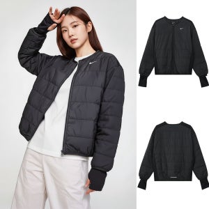 [오늘출발] 나이키 여성 러닝 넥리스 경량 패딩 자켓 써마핏 점퍼 겨울바람막이
