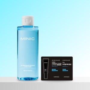 미닉 노세범 블루 캐모마일 보습 수분 모공케어 쿨링 진정 토너 200ml