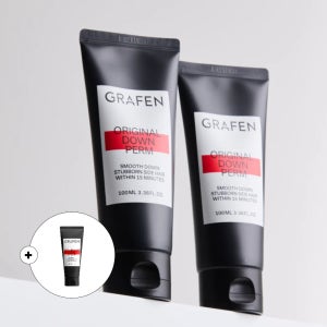 [컬크림30ml 증정] 그라펜 셀프스트레이트/다운펌/옆머리/잔머리관리 100ml, 2개