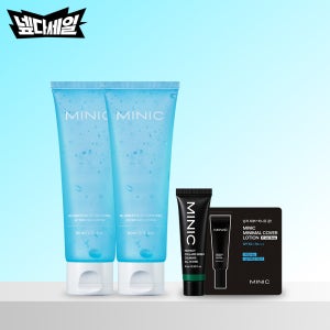 1+1 미닉 노세범 저자극 수분진정 젤로션