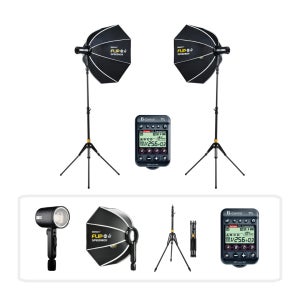 SMDV B120 HSS 조명 출사 더블 세트 [카본스탠드 포함]