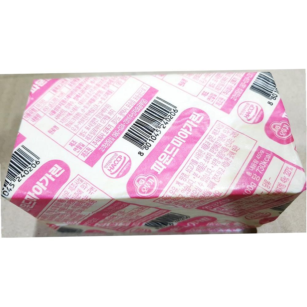 오뚜기 마가린 파운드 450g 10개 마가린 유제품 업소용 식자재