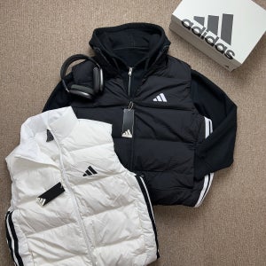 아디다스 패딩조끼 푸퍼 오리털 덕다운 베스트