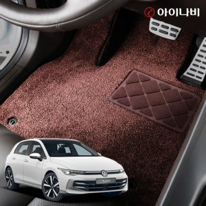 아이나비 폭스바겐 골프 8.5세대 페이스리프트 순정매트 방수 패브릭 카매트