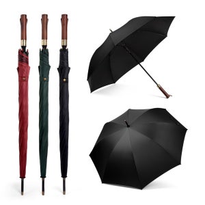 시크론 프리미엄 클래식 8K 골프 우드그립 자동 장우산 70