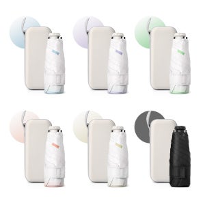 시크론 그라데이션 매직핸들 초경량 6단 6K UV 자외선 미니 양우산 UPF50+