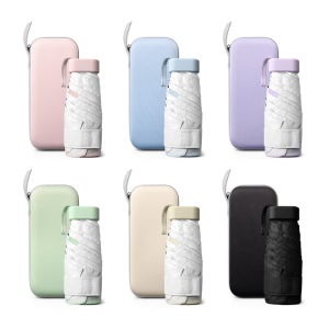 시크론 미니 투톤 그라데이션 초경량 5단 6K 자외선차단 양우산 UPF50+