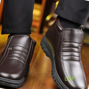 남성 워커 남자 신발 겨울 부츠 방한 유광 털 겨울 방한화