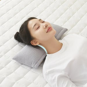 집앤콕 빨아쓰는 낮잠 경추베개 거북목 일자목 1+1