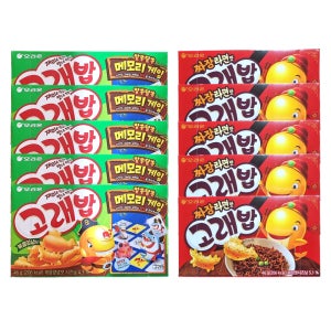 오리온 고래밥 46g 볶음양념맛 30+짜장라면맛 30 총 60개입