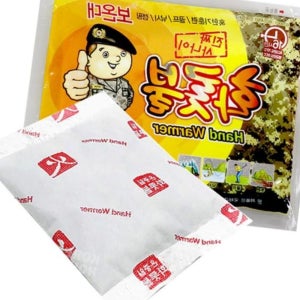 주머니형 보온대 포켓용 진짜사나이 손난로 흔드는 핫팩 타입 일회용 화롯불 군용