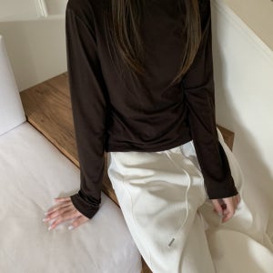 [헤이나나]플랫유 25fw 엔토 기모 라운드 티셔츠