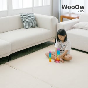 [리뷰8천P]말랑PU 논슬립 놀이방 매트 140x180cm/층간소음 거실 복도 유아 바닥