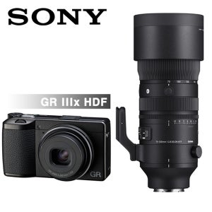 시그마 S 70-200mm F2.8 DG DN OS 소니FE + GR3X HDF