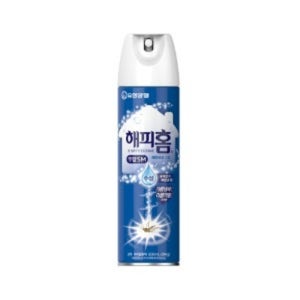 유한양행 해피홈 모기약 500ml 무향 에어로졸 살충제