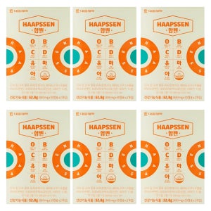 대웅제약 합쎈 60정 x 6박스