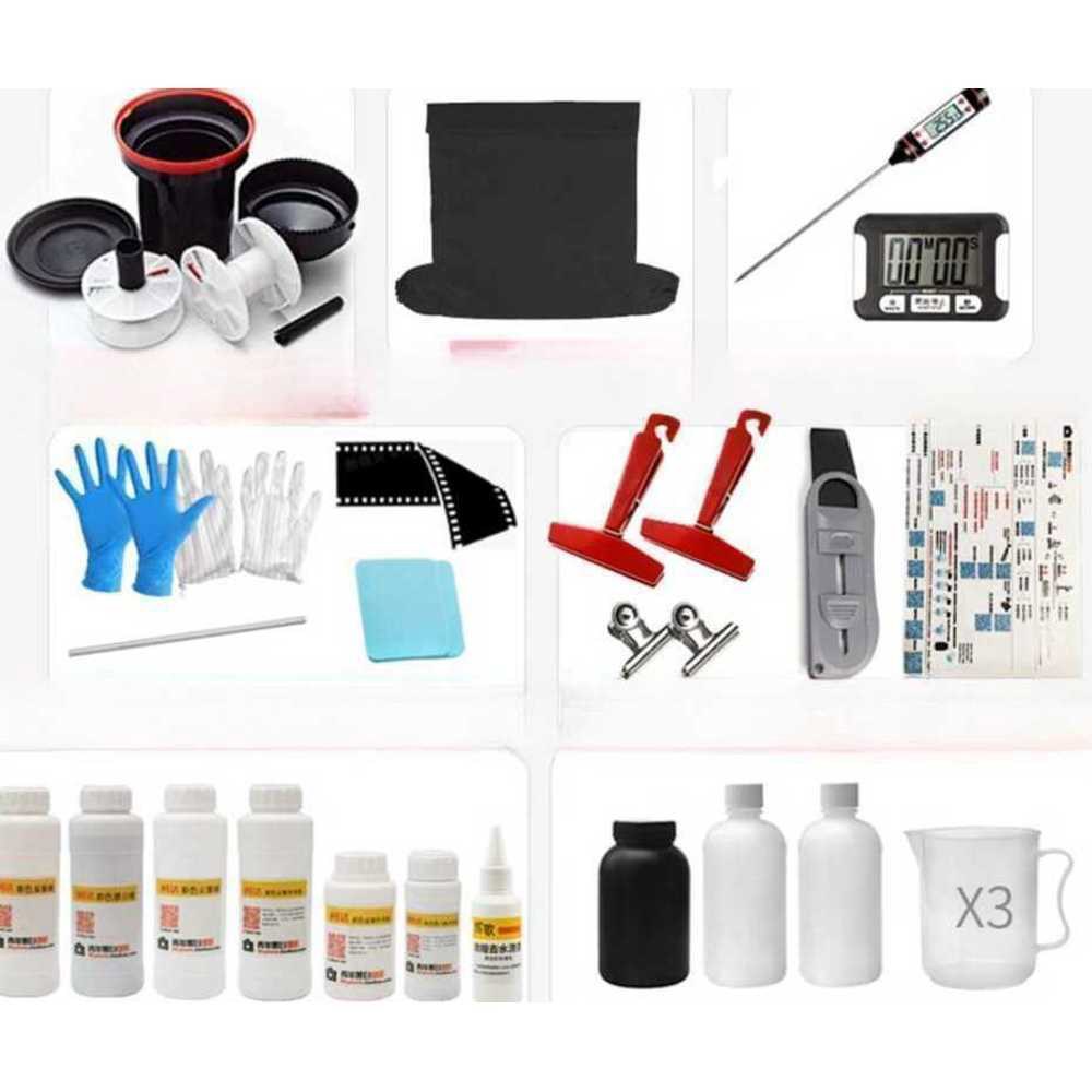 흑백필름현상 도구 세트 아날로그 세정 추출기 영화 1 바오쥔 510 스페어 타이어 커버 플레이트