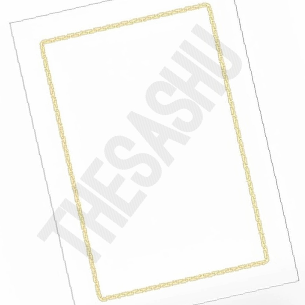 표창장용지 위촉장요지 금박 20매 PR13 A4 160g