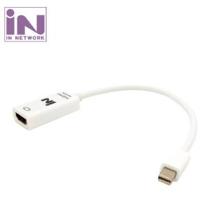 인네트워크 Mini DP 1.2 to HDMI 컨버터 IN-60MDPH19