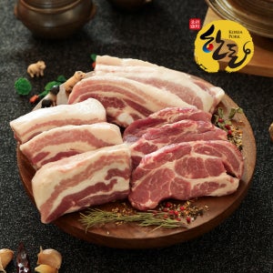 [광림상회] 청지청돈 국내산 한돈 신선 냉장 삼겹살 오겹살 구이용 1kg 외 5종