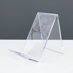 투명 아크릴 진열대 매거진 랙 책 인테리어 도서 잡지 스탠드 꽂이 소형
