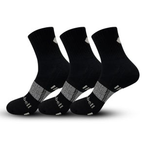 몽벨 남자 등산 안전화 트래킹 두꺼운 미끄럼방지 등산양말 3족 세트